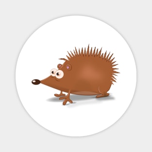 Cute Cartoon Hedgehog Magnet